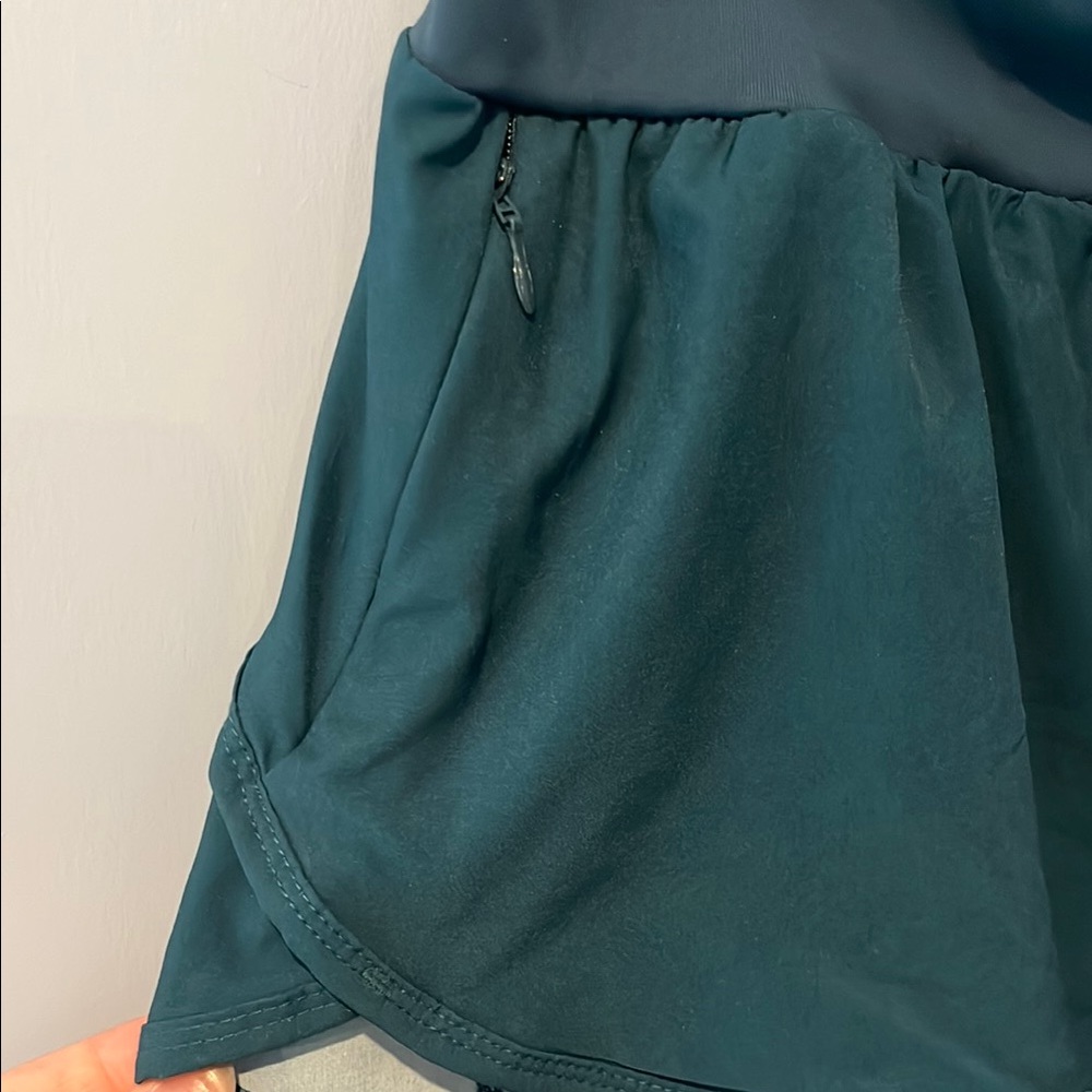 SENITA ATHLETICS Women's Teal Shorts - Picture 7 of 8